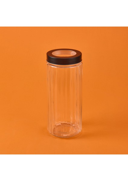 Borosilikat Cam Saklama Kabı - Gri / Siyah - 2,2 Lt modelleri