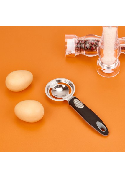 Kitchen Yumurta Ayırıcı - Siyah - 20 cm