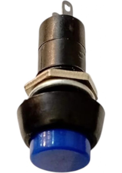 Plastik Mavi Yuvarlak Yaylı Buton Anahtar 12MM modelleri