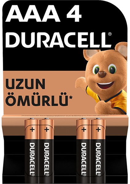 Alkalin Aaa Ince Kalem Pil 4 Adet 1 Adet