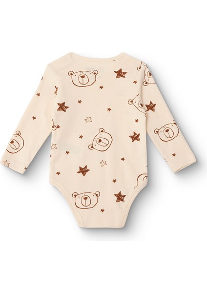 Erkek Bebek Uzun Kol Body Ribana Çıtçıtlı Yaka fiyatları