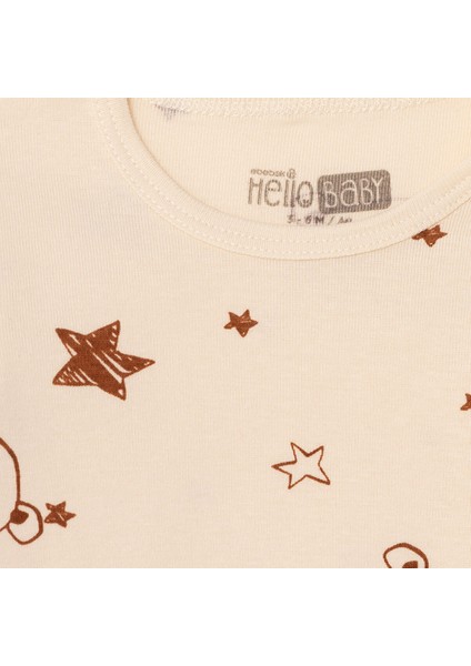 Erkek Bebek Uzun Kol Body Ribana Çıtçıtlı Yaka modelleri