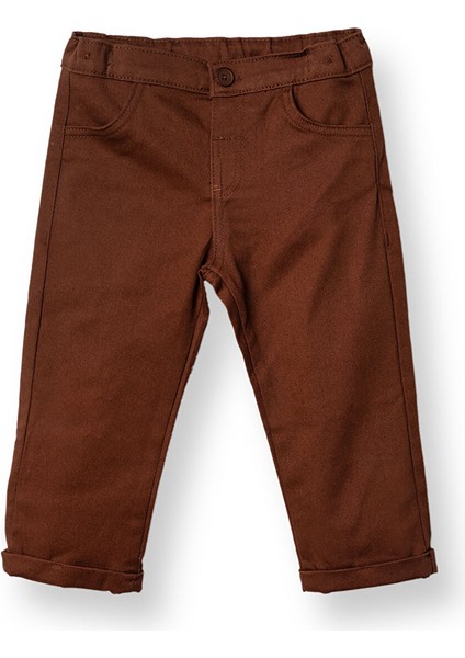 Erkek Bebek Woodland 1 Pantolon Gabardin Lastikli Paça