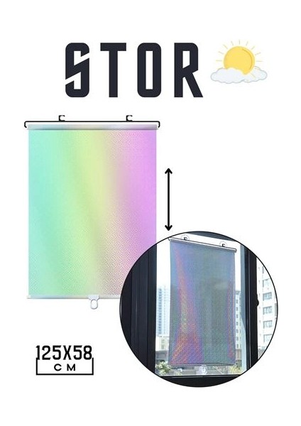 Hsnet Stor Perde Reflektiv Manila Design