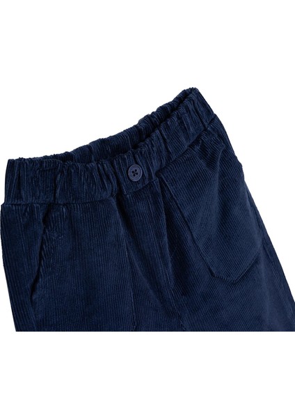 Erkek Bebek Mountain Explorer Kadife Pantolon Fitilli Kadife Dokuma Lastikli Paça modelleri