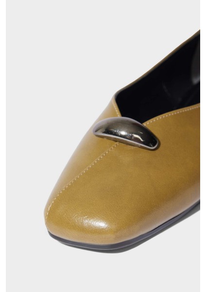 Kadın Düz Taban Suni Deri Babet G5477AX25WN indirimleri