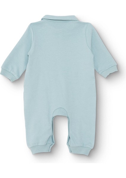 Erkek Bebek Patiksiz Tulum Interlok Gömlek Yaka Uzun Kol Ribanalı Paça fiyatları