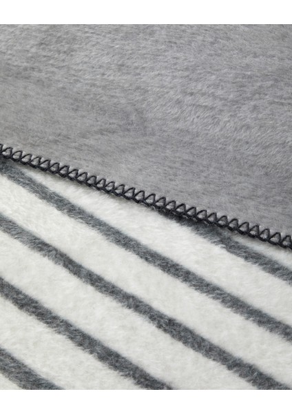 Modern Line Pamuk Akrilik Çift Kişilik Battaniye 200X220 cm Gri fiyatları