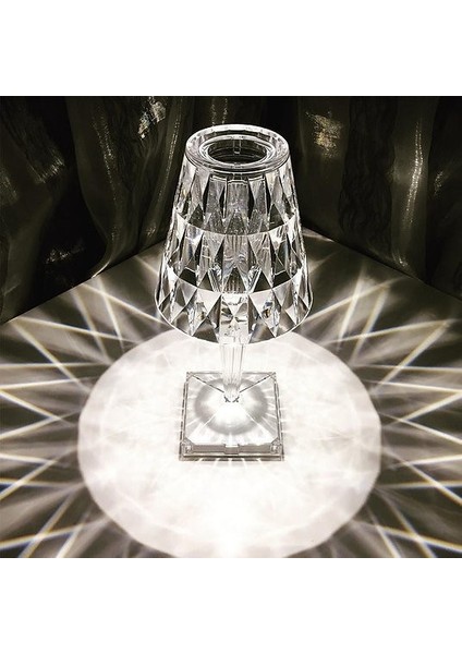 Kristal LED Şarjlı Masa Üstü Lamba fiyatları