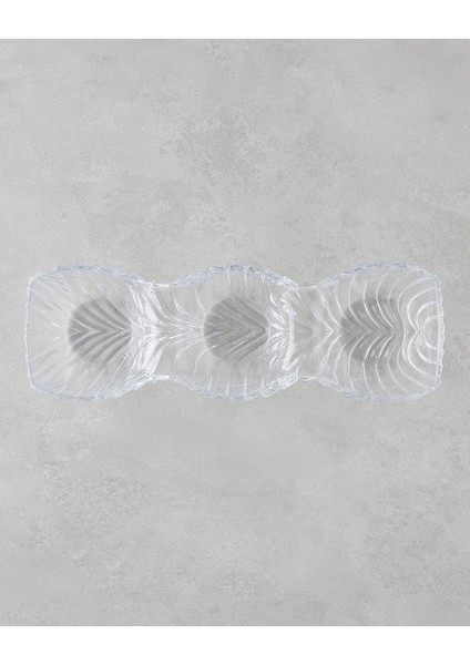 Luly Cam Sunumluk 38X13X7 cm Şeffaf fiyatları