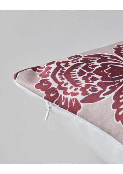 Verdant Kırlent Kılıfı 45X45 cm Bordo fiyatları