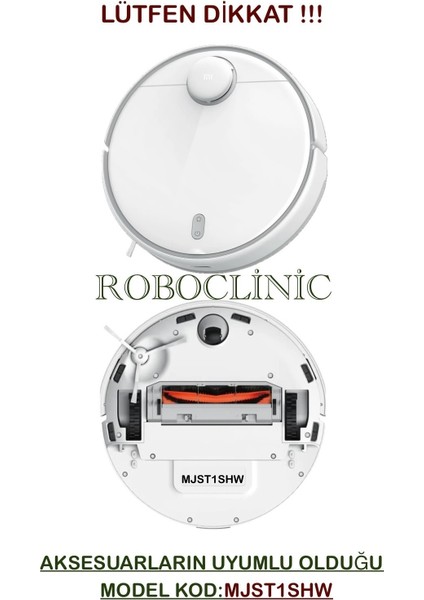 Xiaomi Mi Robot Vacuum Mop 2 Pro Beyaz Robot Süpürge Uyumlu Fırça, Hepa Filtre - 11 Parça fiyatları