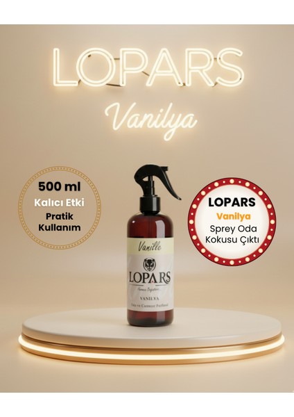 Vanilya 500 ml Oda ve Çamaşır Parfümü (Oda Kokusu) fiyatları