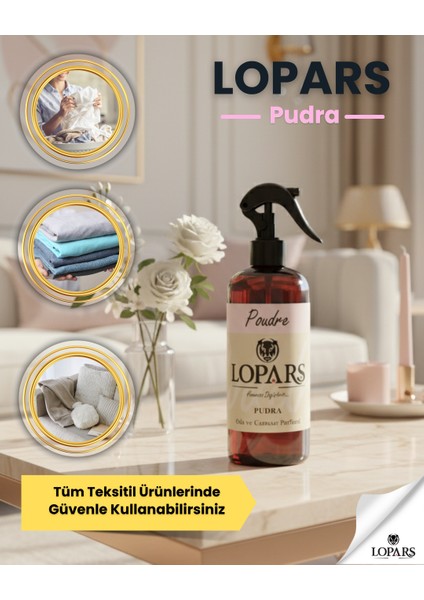 Pudra 500 ml Oda ve Çamaşır Parfümü (Oda Kokusu) fırsatları