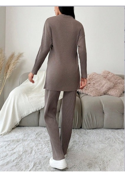 Kadın Uzun Kollu Kaşkorseikili Takım modelleri