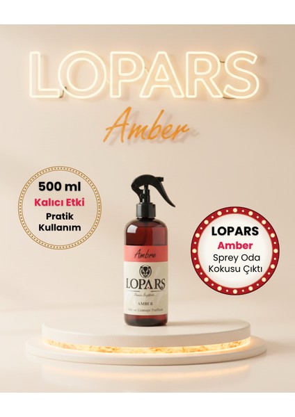 Amber 500 ml Oda ve Çamaşır Parfümü (Oda Kokusu) fırsatları