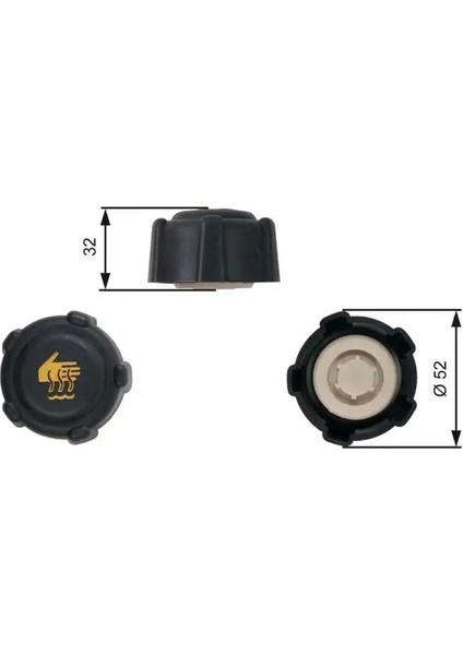 RC223 Yedek Su Depo Kapagi 1793184A00 21430AX300 21430AX600