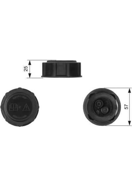 RC233 Yedek Su Depo Kapagi 1647750 1659287 6157002