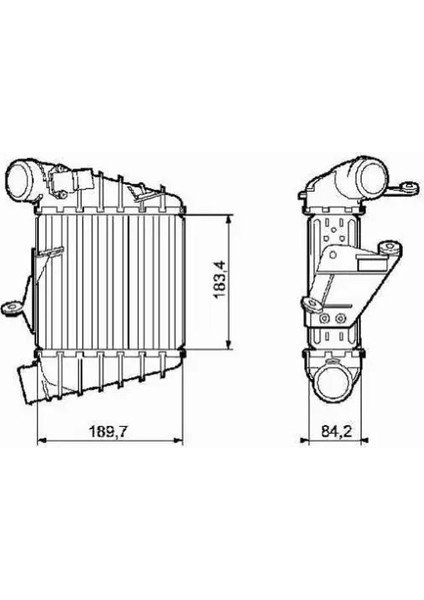 IVW006062 Turbo Radyatoru 6Q0145804A