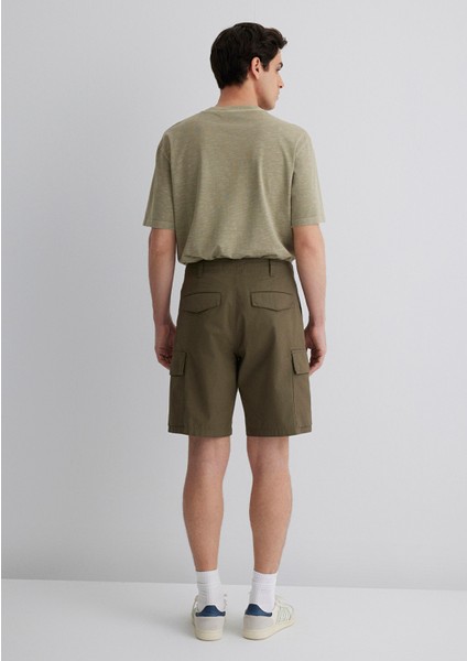 Haki Kargo Şort 0410262-80769