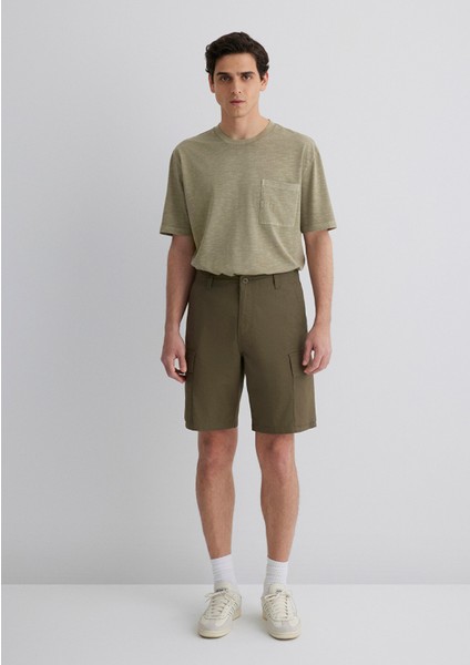 Haki Kargo Şort 0410262-80769