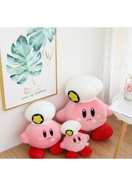 30CM Yıldız Kirby Peluş Bebek Şef Kirby Dolması Karikatür Anime Yastık Peluş Oyuncaklar Çocuklar Için Doğum Günü Hediyesi (Yurt Dışından) fırsatları