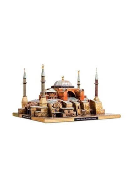 Ayasofya Camii 3D Karton Puzzle 50 Parça Kolay Montajlı Model Uygun Fiyatlı fırsatları