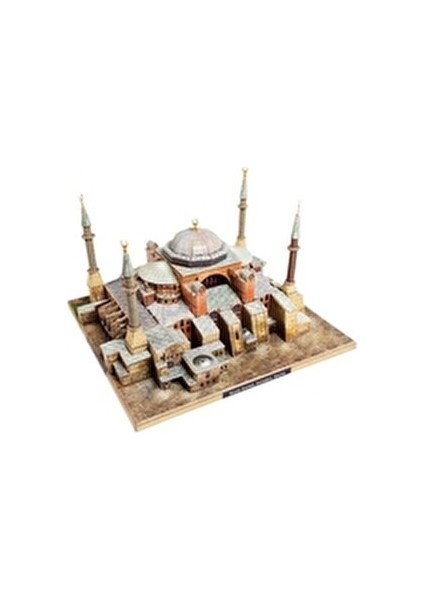 Ayasofya Camii 3D Karton Puzzle 50 Parça Kolay Montajlı Model Uygun Fiyatlı indirimleri