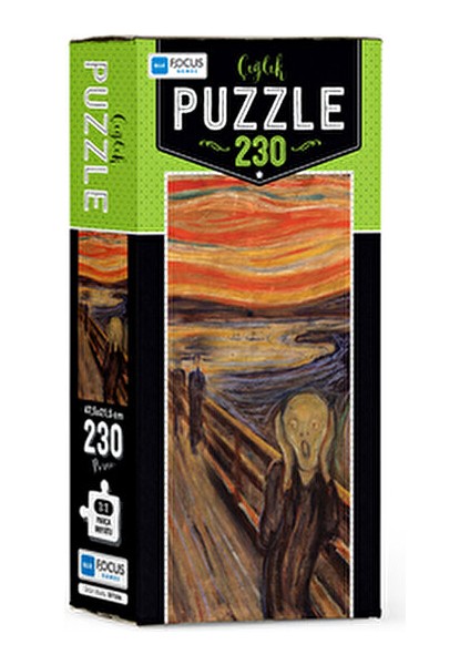 Çığlık 230 Parça Puzzle Sert Mukavva Malzeme ile Eğlenceli Zihin Geliştirici Oyun fiyatları