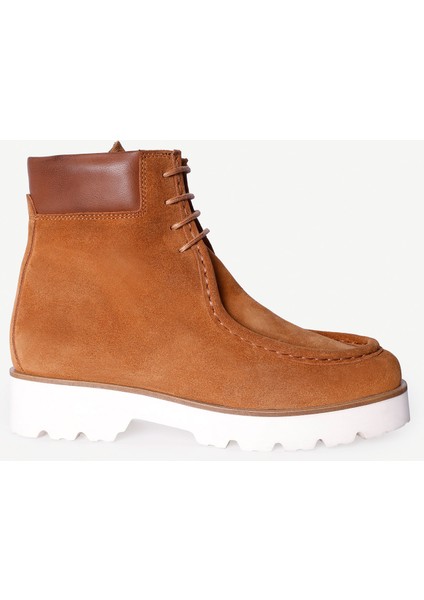 Yumuşak Bağlı Deri Bot