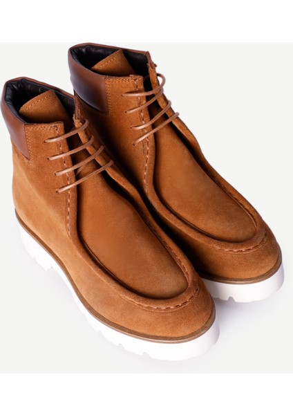 Yumuşak Bağlı Deri Bot