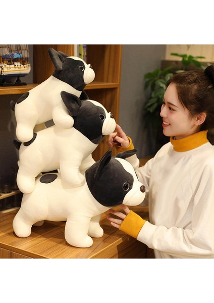 Fransız Peluş Bebek Sarılabilir Snuggling Gerçekçi Köpek Yavrusu Doldurulmuş Hayvan Erkek Arkadaşı Için Sevimli (Yurt Dışından) fiyatları