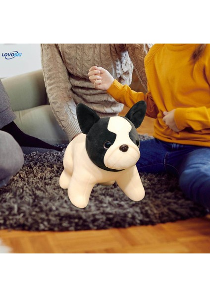 Fransız Peluş Bebek Sarılabilir Snuggling Gerçekçi Köpek Yavrusu Doldurulmuş Hayvan Erkek Arkadaşı Için Sevimli (Yurt Dışından) indirimleri