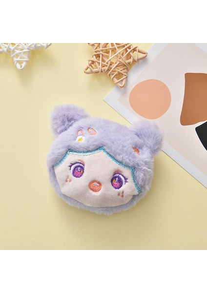 Karikatür Kawaii Pamuk Bebek Dıy Saç Tokası Kafa Bandı Dekorasyon El Sanatları Geri Açık Peluş Bebek Yumuşak Dolması Broş Aksesuarları (Yurt Dışından) fırsatları