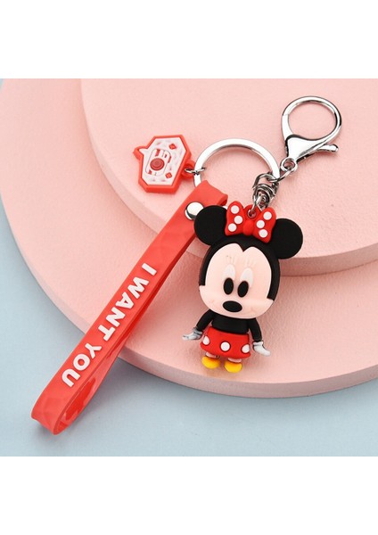 Disney Mickey Mouse Dikiş Şekil Anahtarlık Yüzük Pvc Karikatür Hayvan Anime Minnie Aksiyon Şekilli Kalıp Hediye Kız Çocuk Çocuk Oyuncakları (Yurt Dışından) fiyatları