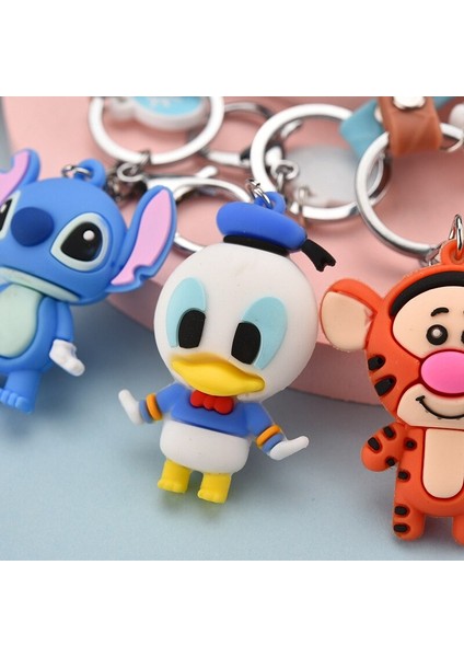 Disney Mickey Mouse Dikiş Şekil Anahtarlık Yüzük Pvc Karikatür Hayvan Anime Minnie Aksiyon Şekilli Kalıp Hediye Kız Çocuk Çocuk Oyuncakları (Yurt Dışından) indirimleri