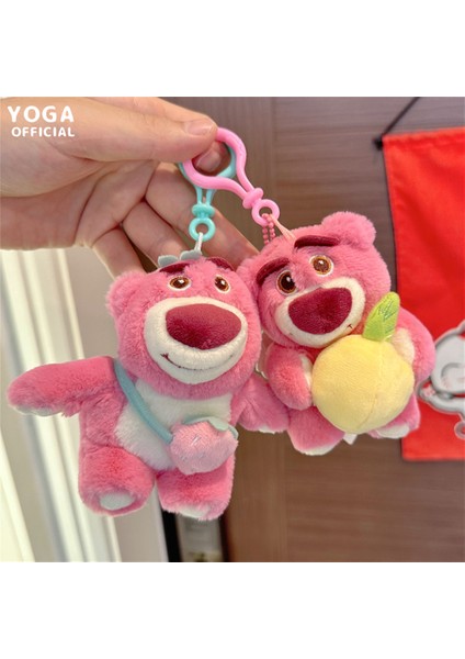 Pinshang Lotso Ayı Anime Peluş Anahtarlık Kolye Karikatür Anime Dolması Bebek (Yurt Dışından) fiyatları