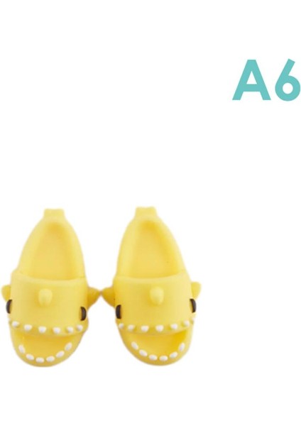 1 Çift OB11 Bebek Ayakkabıları Sevimli Köpekbalığı Terlik 1/12 Bjd Bebek Ayakkabıları Bebek Aksesuarları Cologo (Yurt Dışından)