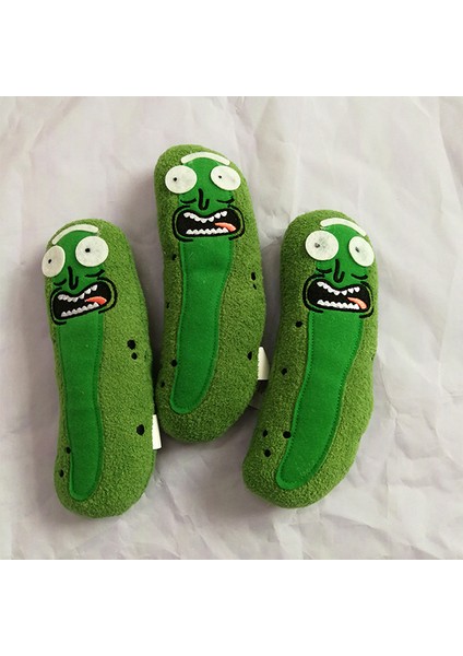 Adet Sevimli Turşu Rick 20 cm Peluş Doldurulmuş Bebek Komik Yumuşak Yastık Yüz Dolması Bebek (Yurt Dışından) fırsatları