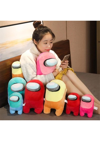 30CM 20CMAMONG Us Bebekler Oyuncaklar Among Us Peluş Oyuncaklar Yumuşak Dolması Bebekler Sıcak Oyun Figürü Hayvan Peluş Hediye Çocuklar Için Erkek Kız Oyuncaklar (Yurt Dışından)