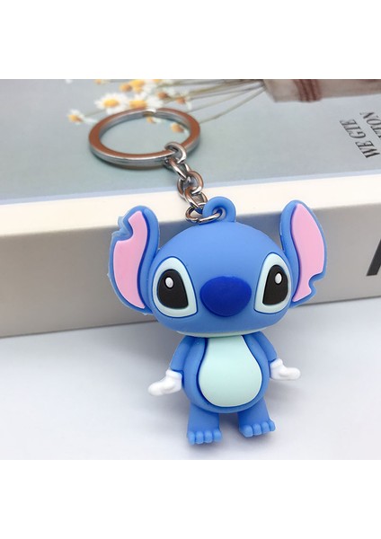 2022NEW Anime Disney Mickey Mouse Anahtarlık Şekil Oyuncaklar Minnie Minnie Dikiş Anahtarlık Araba Çift Çanta Anahtarlık Kızın Hediyesi (Yurt Dışından) modelleri