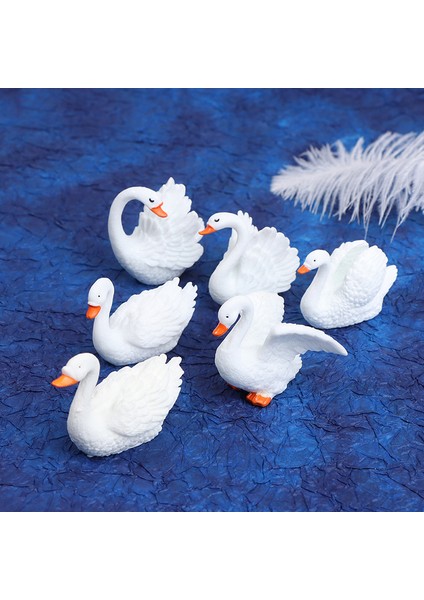 2 Adet Mini Kaz Modeli Peri Bahçe Süsleri Dıy Mikro Peyzaj Ev Dekorasyon Cologo (Yurt Dışından) modelleri