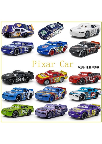 Disney Pixar Araba 2 Alaşım Araba Model Numarası Araba No. 4 No. 28 No. 33 No. 117 Beyaz Elma No. 51 Erkek Çocuk Eğitici Hediye Oyuncaklar (Yurt Dışından) modelleri