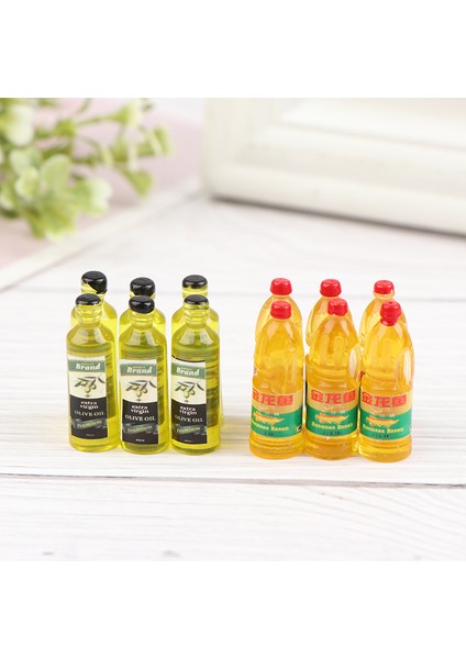 Adet/takım Bebek Evi Minyatür Mutfak Zeytinyağı Seti Mutfak Aksesuarları Cologo (Yurt Dışından) modelleri