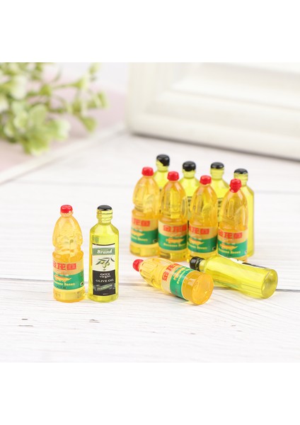 Adet/takım Bebek Evi Minyatür Mutfak Zeytinyağı Seti Mutfak Aksesuarları Cologo (Yurt Dışından) fırsatları