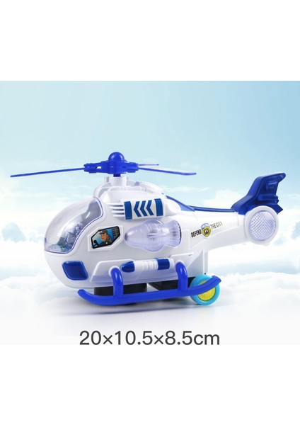 Elektrikli Evrensel Müzik Helikopter Oyuncaklar Yanıp Sönen Kanat Rotasyon Uçaklar Modeli Hediye Çocuklar Çocuklar Için (Yurt Dışından) fiyatları