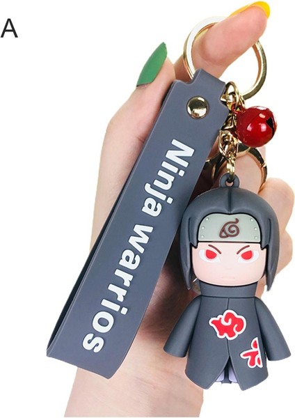 Karikatür Animasyon Naruto Anahtarlık Pvc Bebek Okul Çantası Süs Araba Kolye Hediye (Yurt Dışından)
