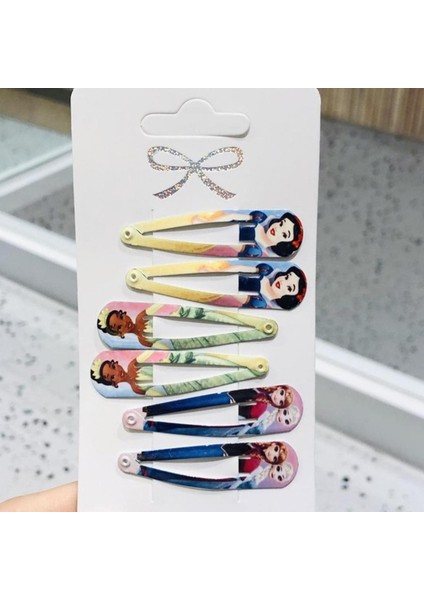 Adet Disney Karikatür Çocuk Saç Tokası Dondurulmuş Elsa ve Anna Sevimli Firkete Bebek Aksesuarları Saç Aksesuarları Makyaj Oyuncaklar Hediyeler (Yurt Dışından)