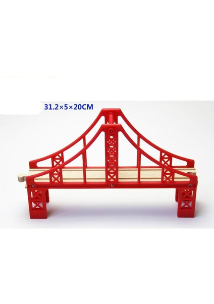 Edwone Her Türlü Köprü Ahşap Manyetik Tren Kayın Ahşap Demiryolu Rayı Aksesuarları Fit Ahşap Biro Parçalar (Yurt Dışından) fiyatları