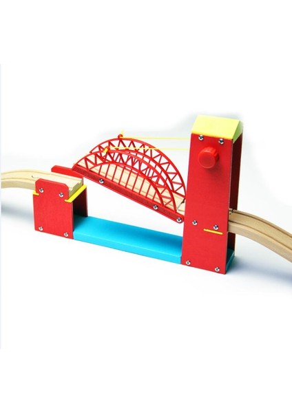 Edwone Her Türlü Köprü Ahşap Manyetik Tren Kayın Ahşap Demiryolu Rayı Aksesuarları Fit Ahşap Biro Parçalar (Yurt Dışından) fırsatları